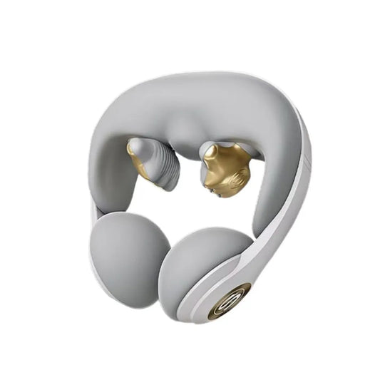SKG Cervical Spine Neck Massager N5Pro 3rdd Gen U-Shaped Travel Pillow