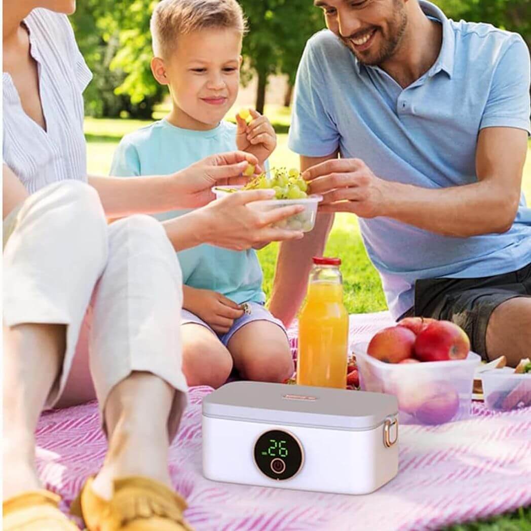 Self Heating Rechargeable Lunch Box – 5-Gear Heating Function – Image 2