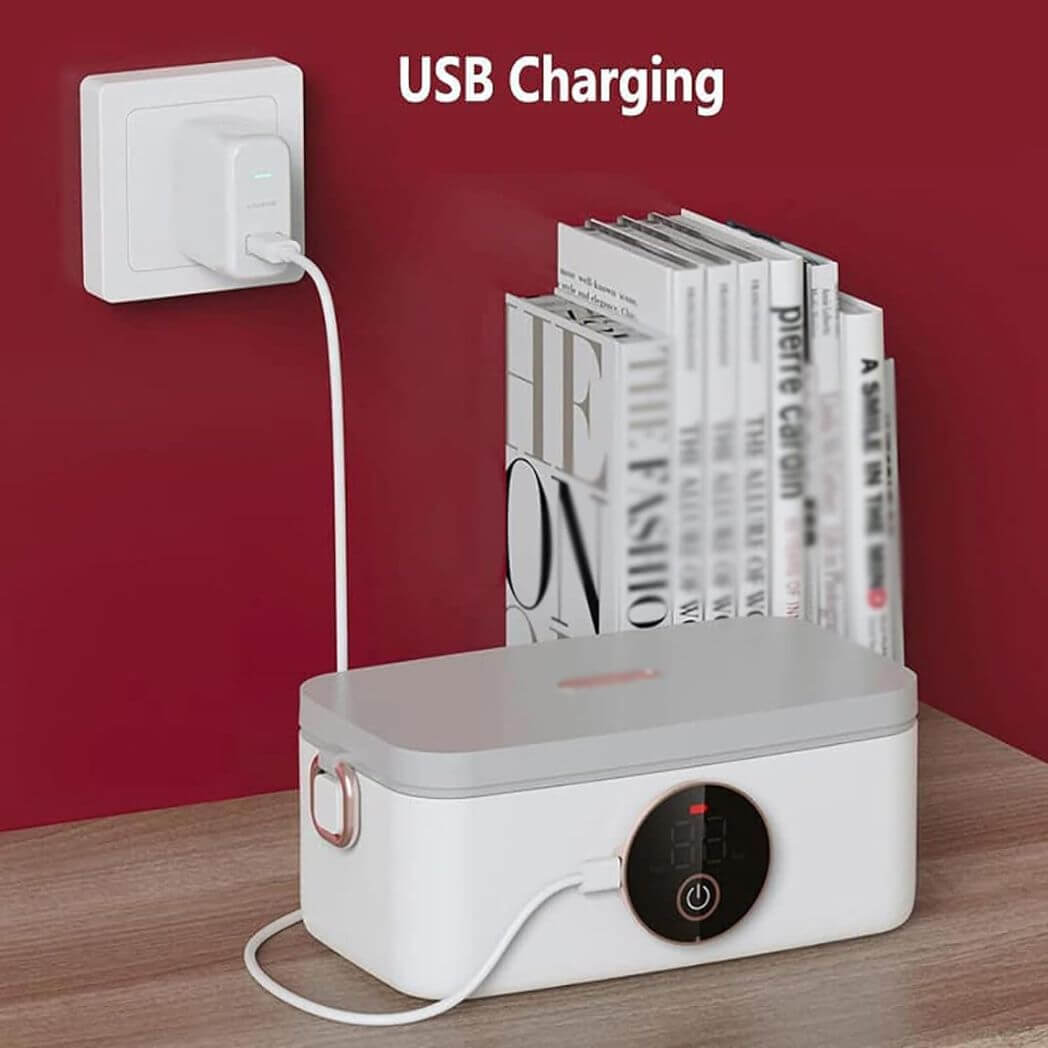 Self Heating Rechargeable Lunch Box – 5-Gear Heating Function – Image 6