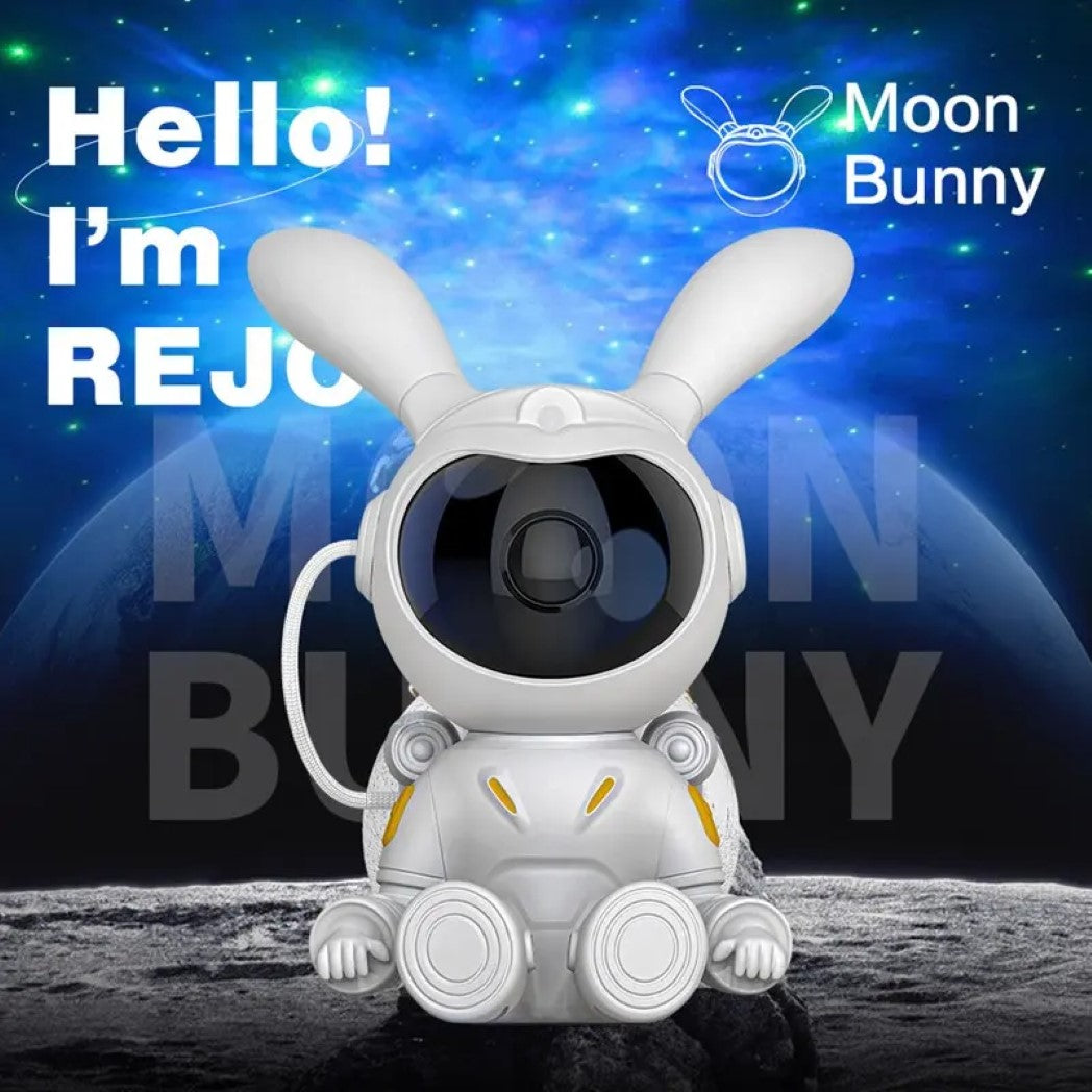 Starry Sky Moon Bunny Astronaut Projector Lamp Nebula Night – Image 5