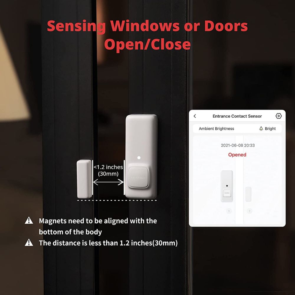 SwitchBot Door Alarm Contact Sensor – Smart Home Security Door Sensor – Image 6