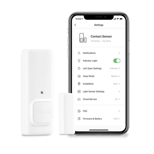 SwitchBot Door Alarm Contact Sensor – Smart Home Security Door Sensor