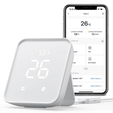 SwitchBot Hub 2 (2nd Gen) Compatible – Alexa & Google Assistant