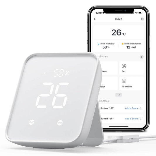 SwitchBot Hub 2 (2nd Gen) Compatible – Alexa & Google Assistant