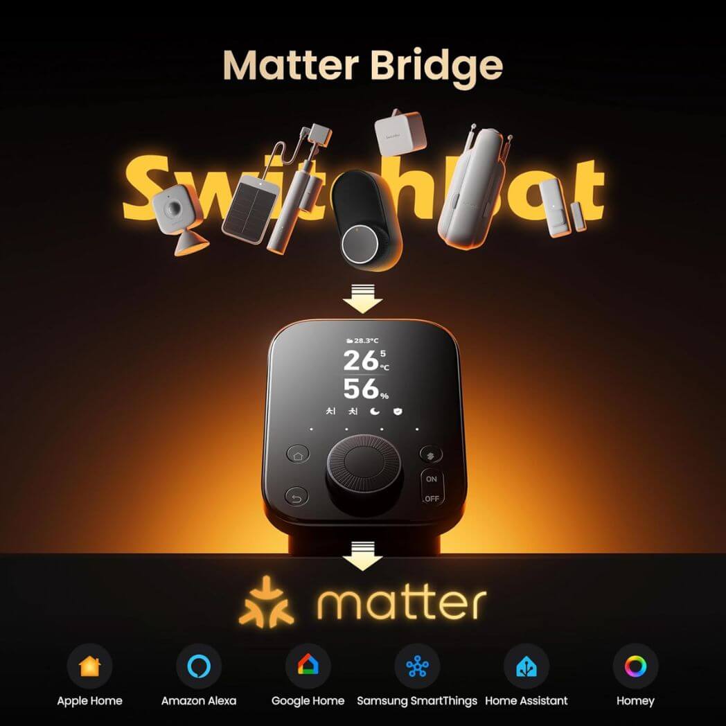 SwitchBot Hub 3 – Smart Home Hub with 2.4′′ IPS Screen & Knob Control – Image 5