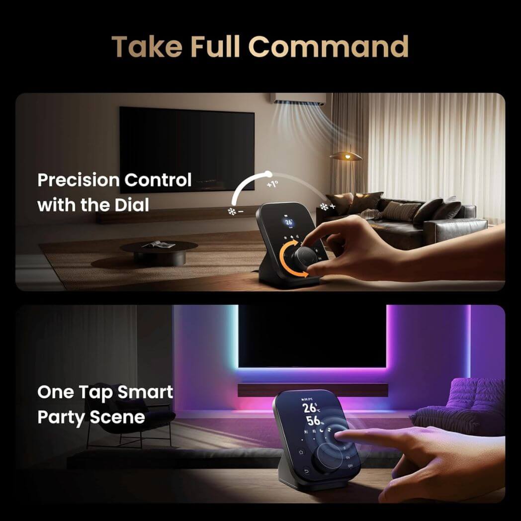 SwitchBot Hub 3 – Smart Home Hub with 2.4′′ IPS Screen & Knob Control – Image 8