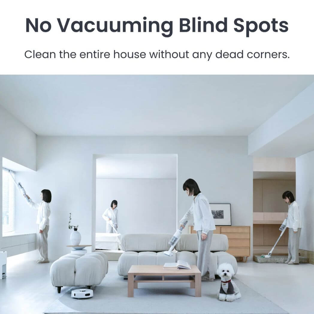 SwitchBot Robot Vacuum & Cordless Vacuum Cleaner K10+ Pro Combo – Image 3