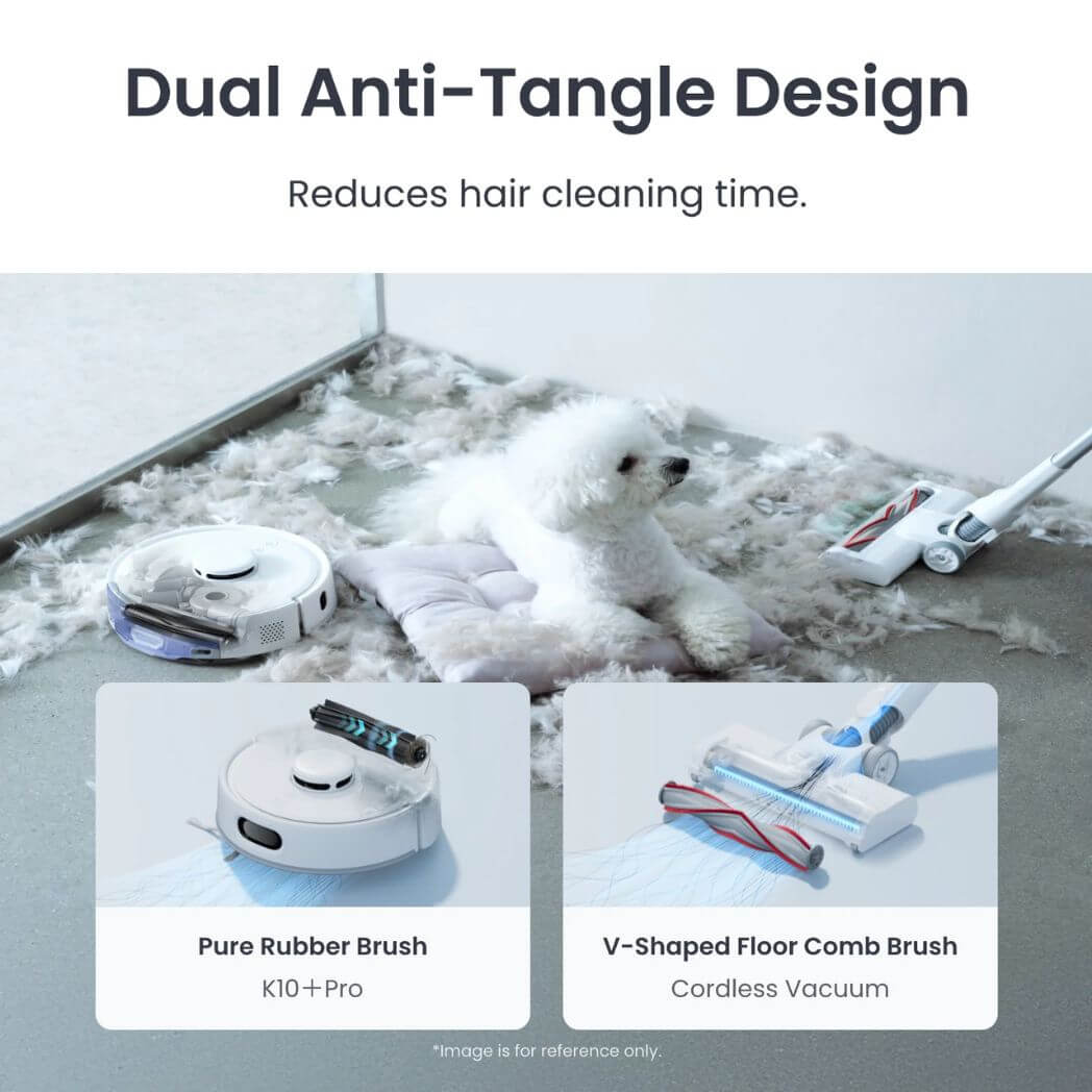 SwitchBot Robot Vacuum & Cordless Vacuum Cleaner K10+ Pro Combo – Image 4