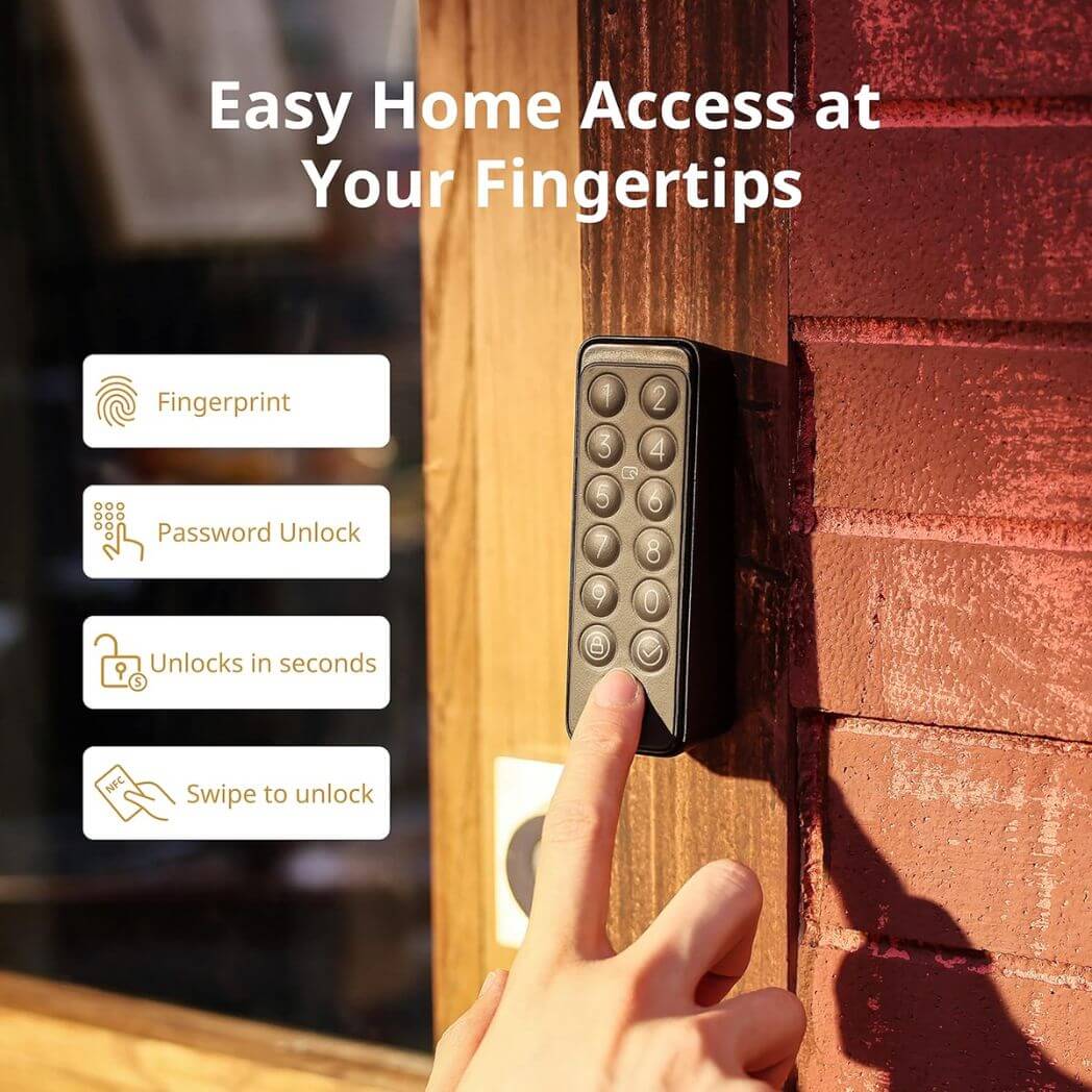 SwitchBot Smart Keypad Touch – Fingerprint + Password – Image 2