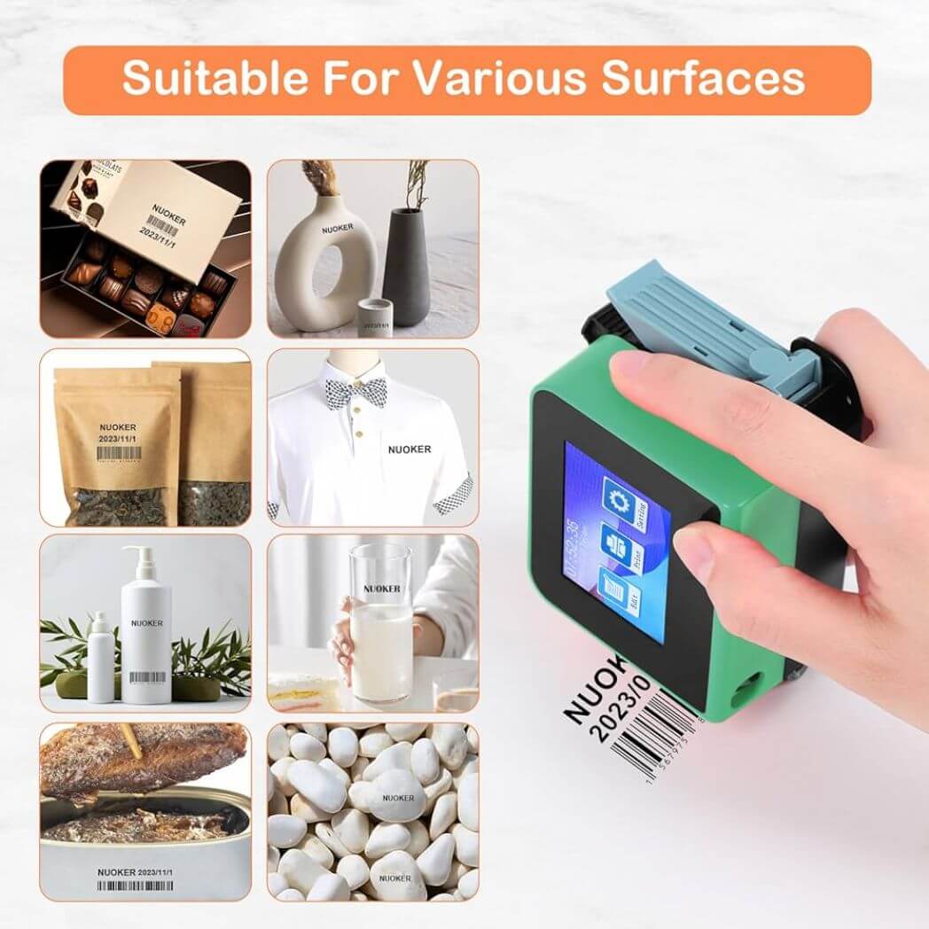 TIJ Smart T1 Portable Handheld Inkjet Mini Handheld Printer – Image 2