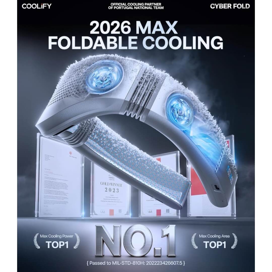TORRAS COOLiFY Cyber Fold AI Neck Cooling Air Fan Cooling Plate – 2026 {Upgraded} – Image 8