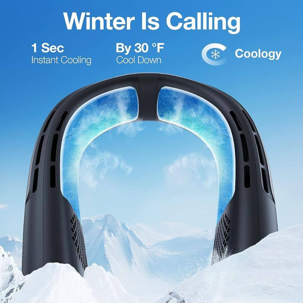 Torras COOLIFY 2S Neck Air Conditioner – Strong Wind Portable Neck Fan – Image 3