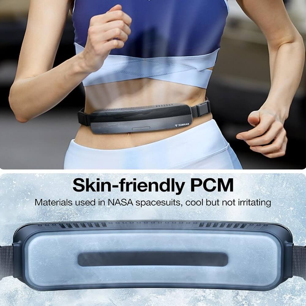 Torras Coolify Zone Wearable Waist Fan with Heat-absorbing – Image 3