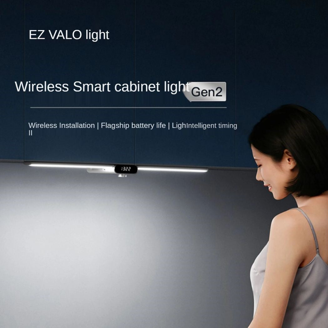 EZVALO LED Smart Wireless Kitchen Cabinet Lamp Wiring-free Induction Light – Image 7
