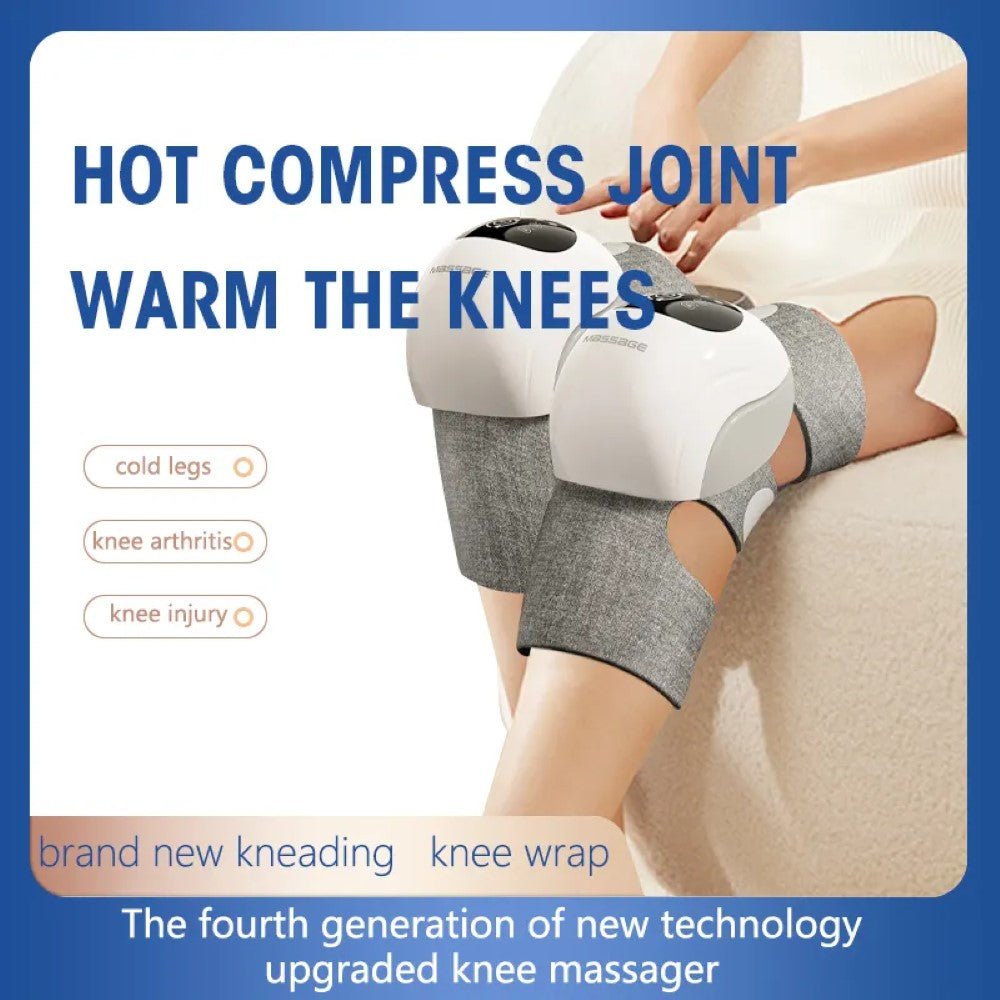 Wireless Knee Massager: Circulation, Vibration, Heating, Airbag – Image 4