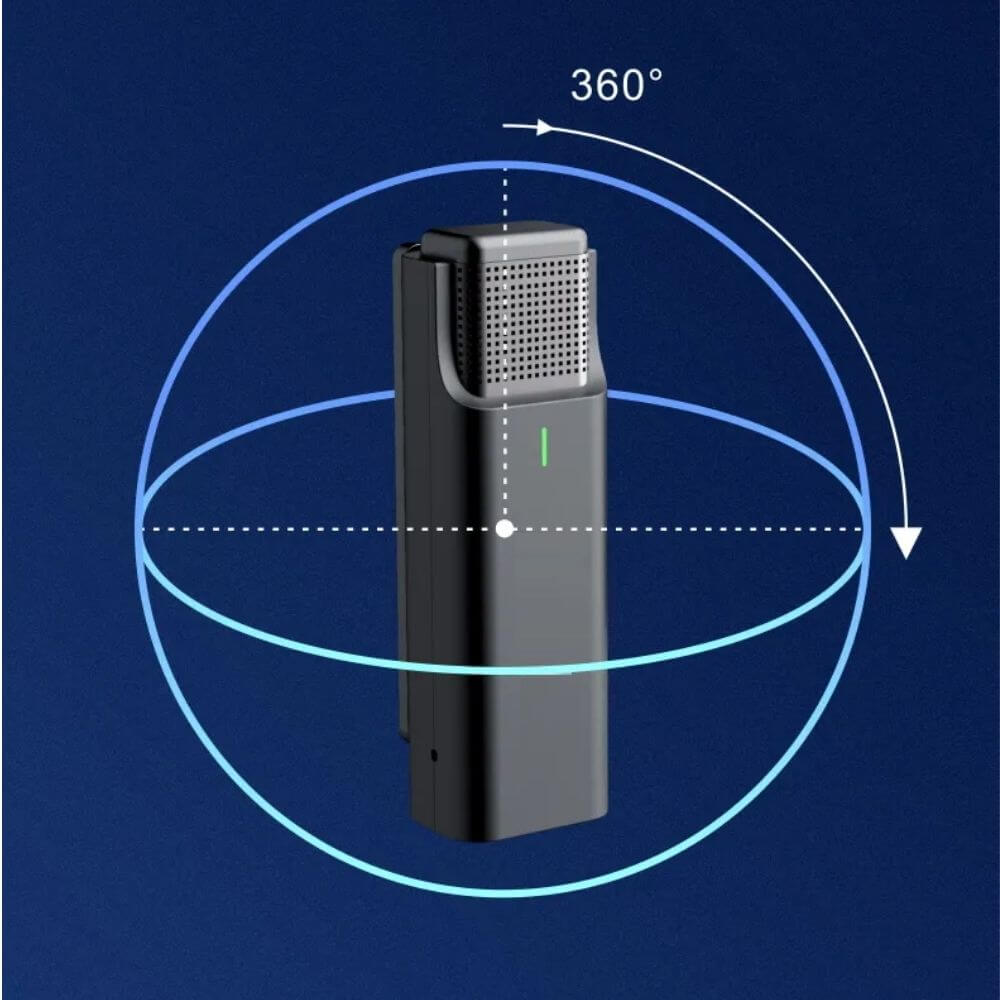 Wireless Mobile Microphone 300M Range For Vlogging – Image 2