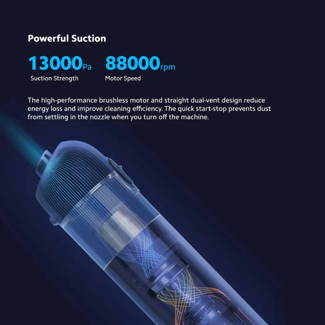 Xiaomi Handheld Brushless Vacuum Cleaner Lightweight Rechargeable Home Cleaner – Image 6