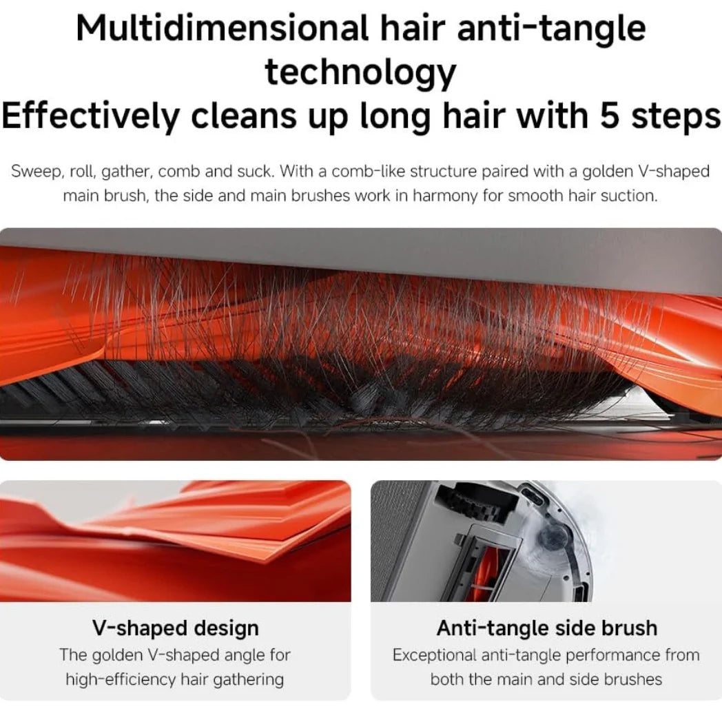 Xiaomi Robot Vacuum Cleaner Powerful Navigation Anti Tangle Auto Emptying Smart Cleaning – Image 3