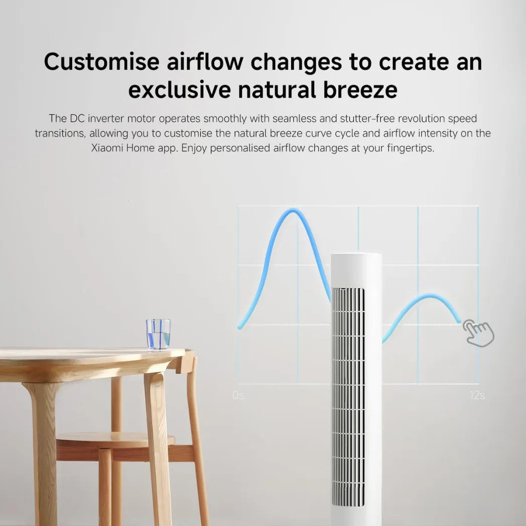 Xiaomi Smart Tower Fan 2 Smart WiFi Tower Fan Quiet Cooling – Image 3