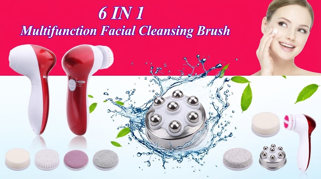 6-in-1 Facial Massage & Cleansing Device – Image 2