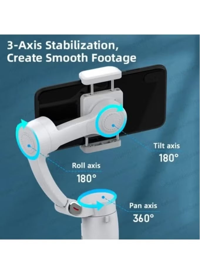 M1 Merak One 3-Axis Smartphone Gimbal Stabilizer – Face Tracking – Image 2
