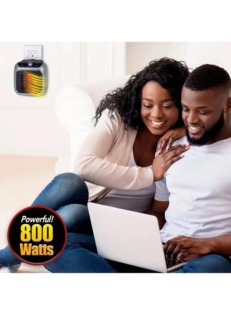 Handy Heater Turbo 800 – Space-Saving Wall Outlet Heater for Rapid Warmth & Comfort – Image 4