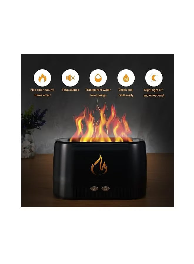 Flame Aroma Diffuser – Mist Atomizer with Auto-Off – Image 2