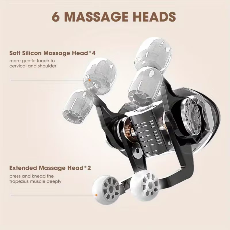 Shiatsu Neck & Back Massager – Heated Comfort – Image 5