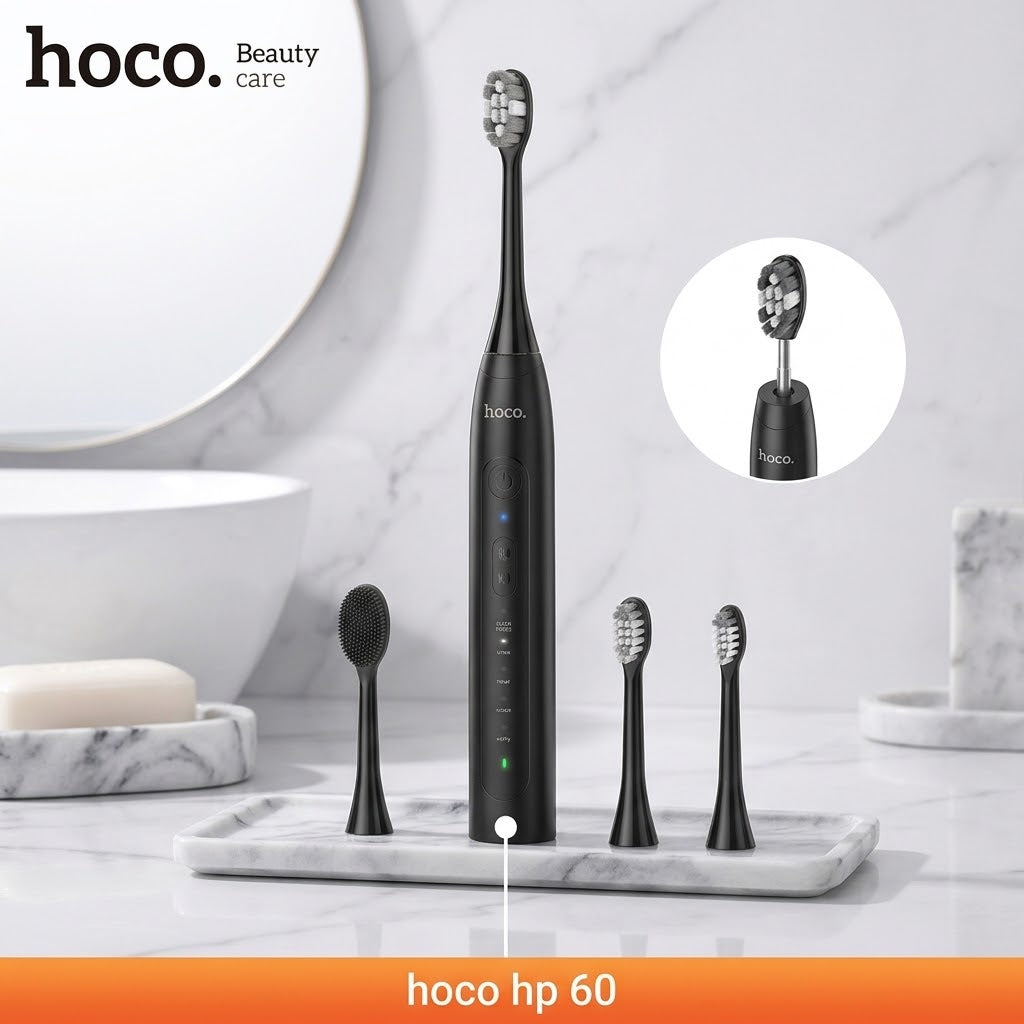 Hoco Wave Sonic Electric Toothbrush – Deep Clean – HP-60 – Image 2