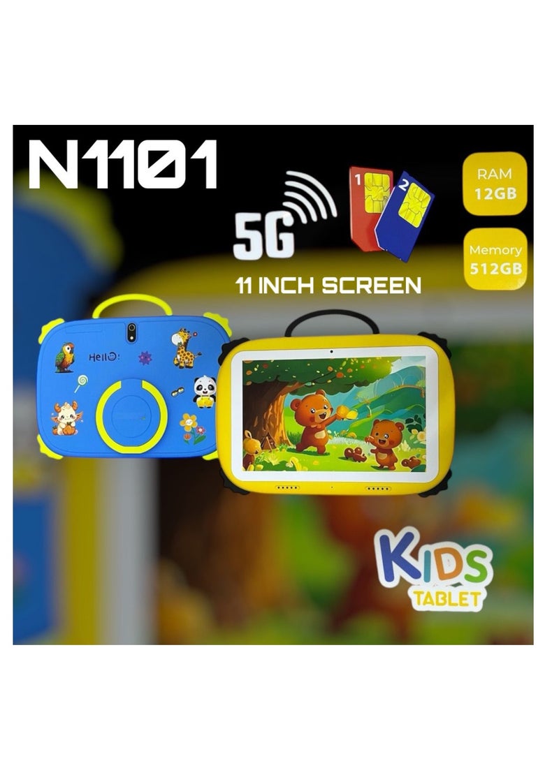 Pink 11-Inch Touch Smart Tablet N1101 Android 13 Tablet – Image 2