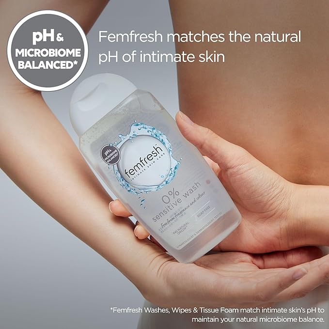 Femfresh 0% Sensitive Intimate Wash – Gentle Daily Care – Image 4