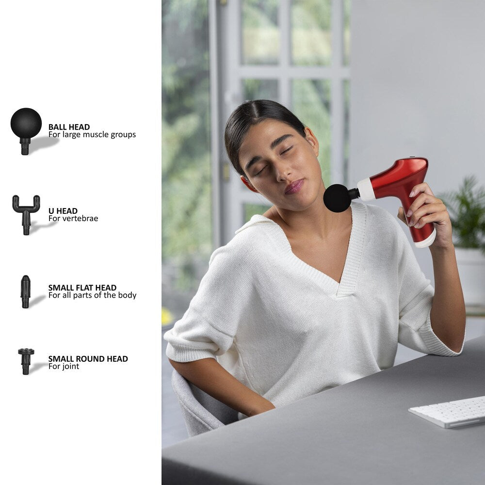Rechargeable Handheld Muscle Massager – Full Body Pain Relief Massage Gun – Image 5