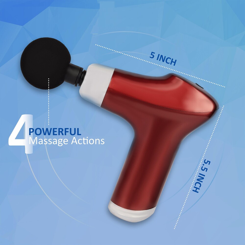 Rechargeable Handheld Muscle Massager – Full Body Pain Relief Massage Gun – Image 6