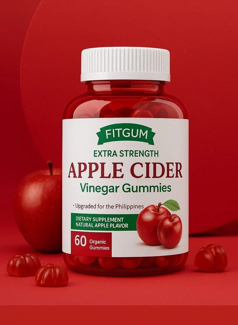 FitGum Extra Strength Apple Cider Vinegar Gummies