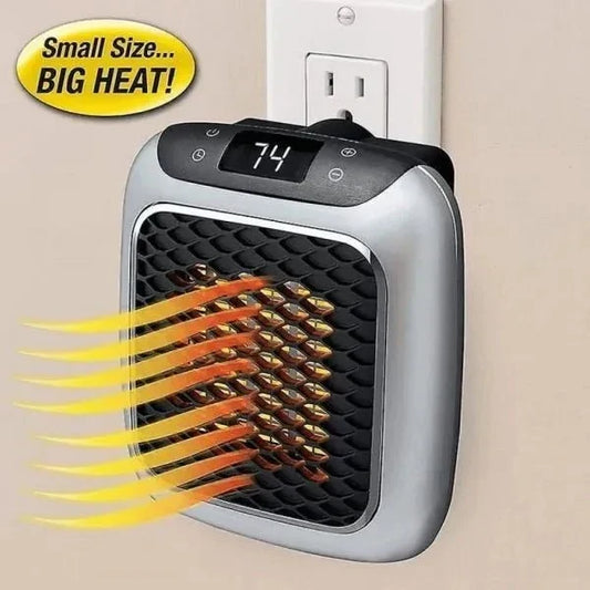 Handy Heater Turbo – Portable Wall-Outlet Ceramic Space Heater