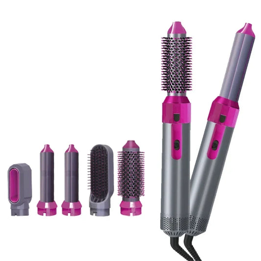 5-in-1 Hot Air Brush – Hair Dryer, Styler & Volumizer