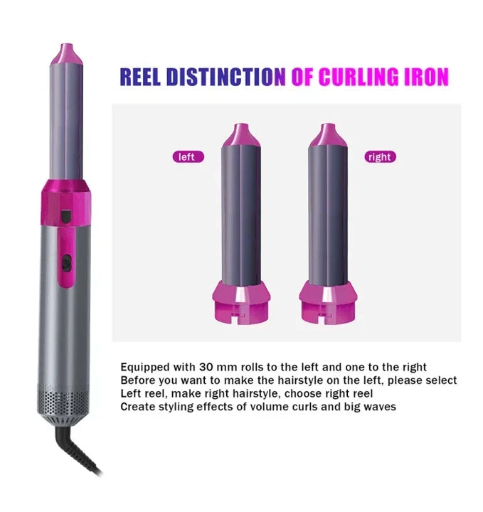 5-in-1 Hot Air Brush – Hair Dryer, Styler & Volumizer – Image 4