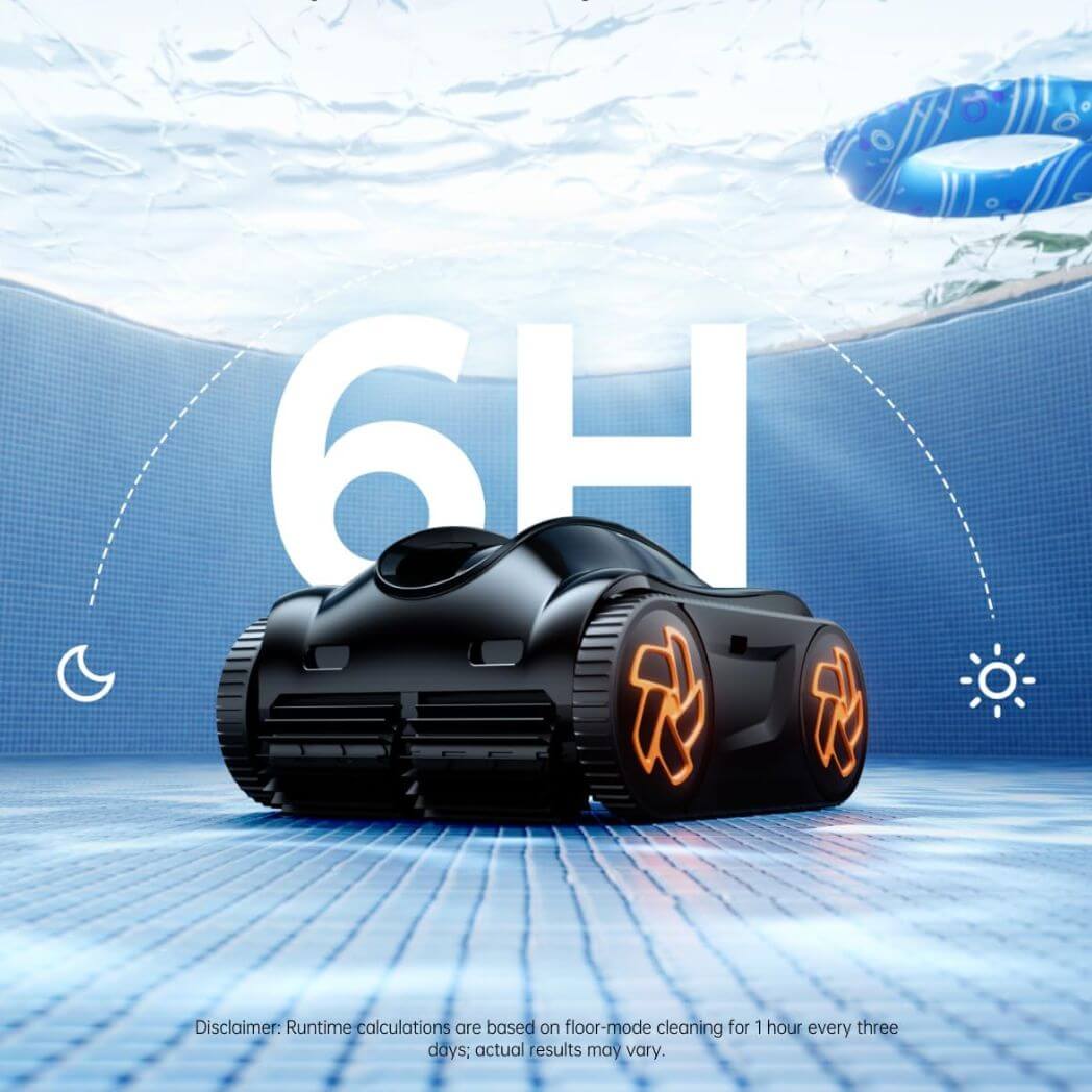 iGarden K60 Cordless Robotic Pool Cleaner – Smart Navigation & Touch Screen – Image 2