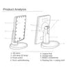 Large LED Bathroom Mirror – Wall-Mounted Smart Vanity Mirror – Image 2