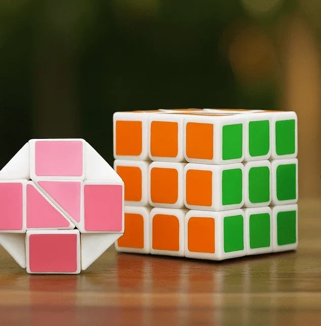 Lordex Fantasy Cube Set – Brain Teaser Puzzle Collection