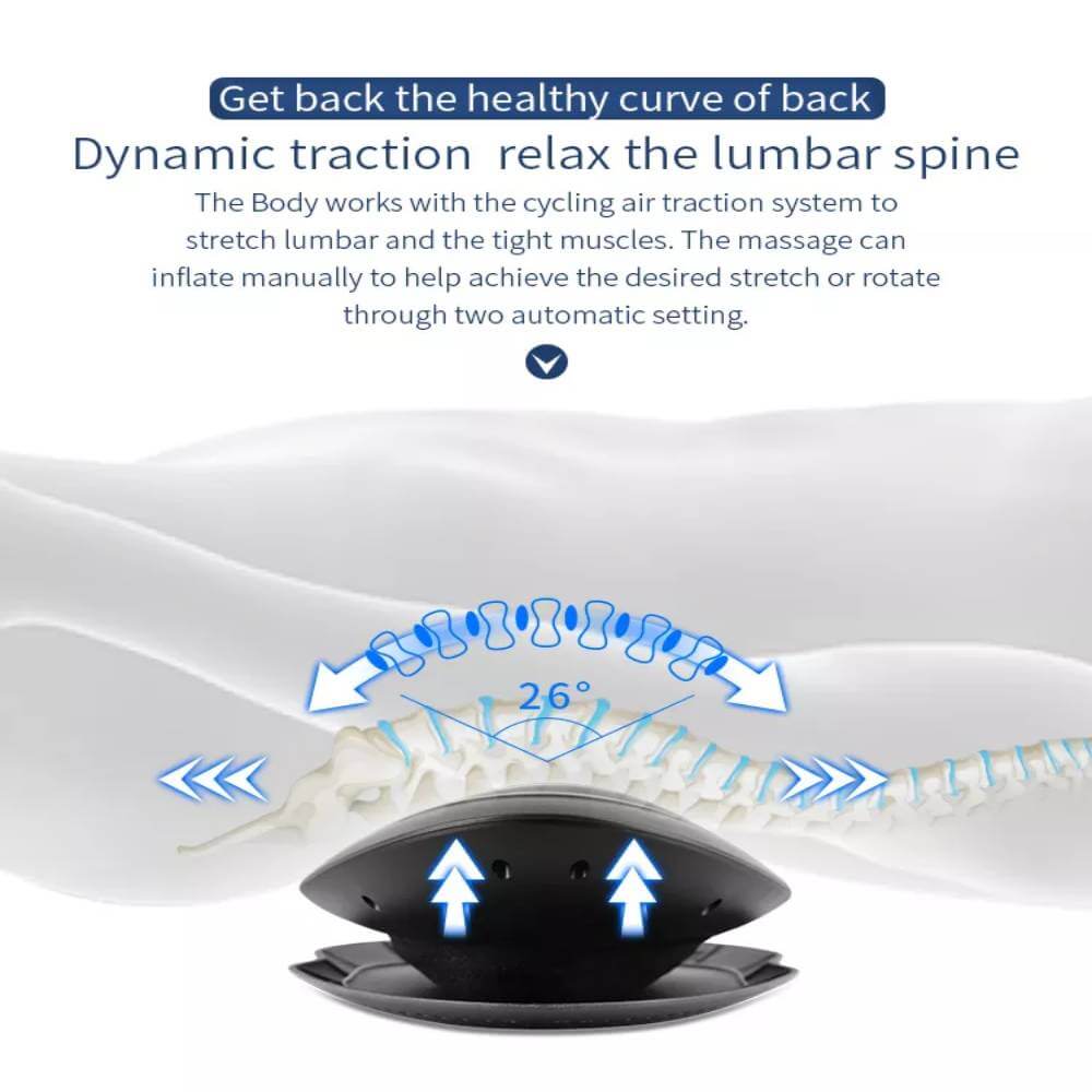 Lumbar Massager for Lower Back Pain Relief Heated – Image 4