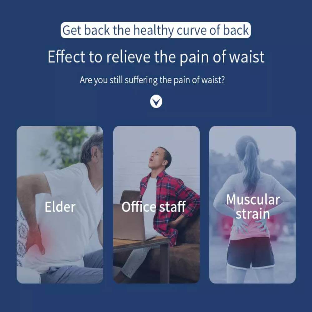 Lumbar Massager for Lower Back Pain Relief Heated – Image 5