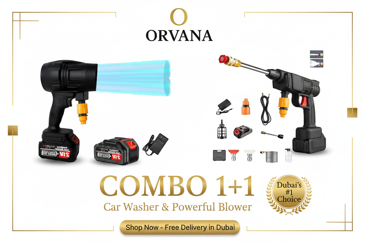 COMBO 1+1: Professional Cordless Car Washer & Powerful Leaf Blower – Image 2