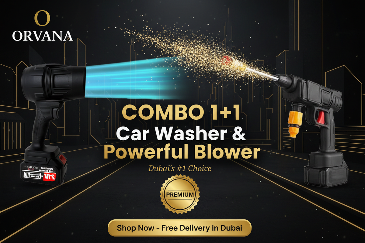 COMBO 1+1: Professional Cordless Car Washer & Powerful Leaf Blower – Image 4