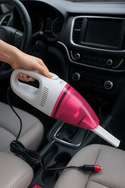 Portable Car Vacuum Cleaner – High-Power Cordless Handheld Vacuum