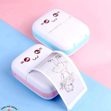 Portable Mini Pocket Thermal Printer – Wireless Bluetooth Inkless Printer