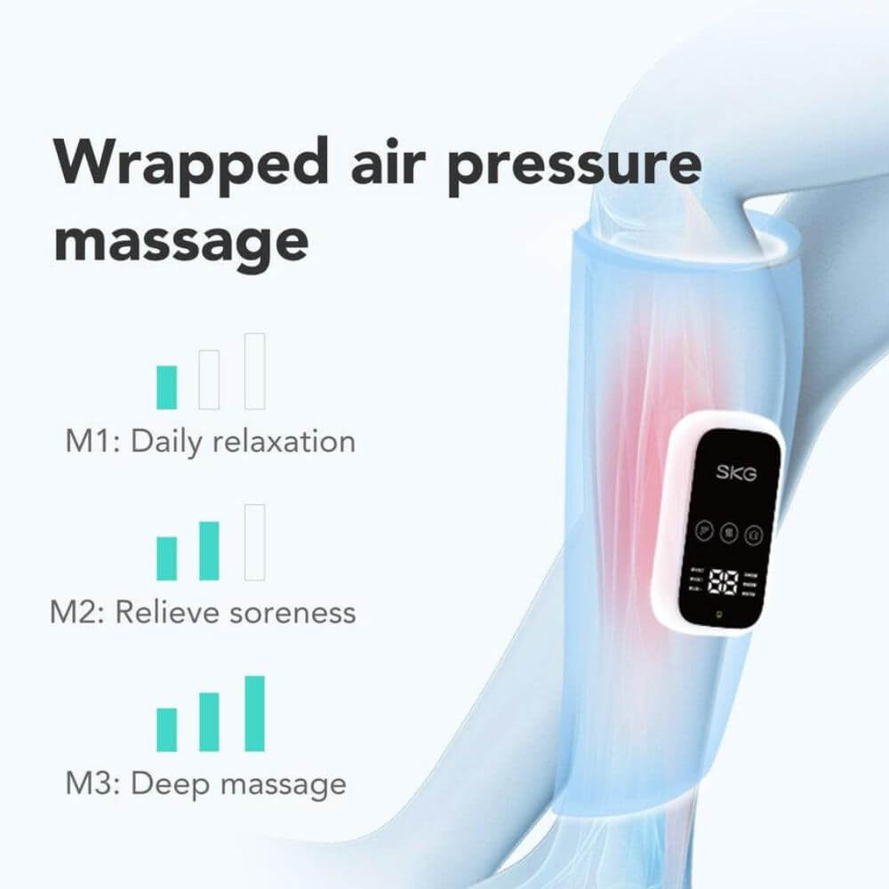SKG Leg Massager BM3-E Heating Compress Leg Protector – Image 3