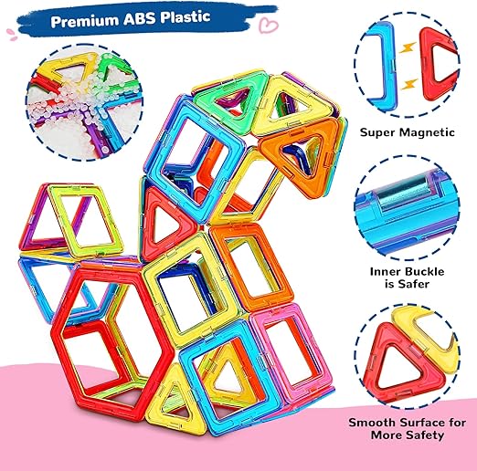 STEM Magnetic Building Blocks Set – Educational Construction Toy – Image 2
