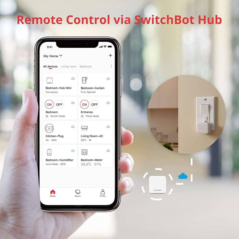 SwitchBot Bot Smart Switch Button Pusher with Mobile App – Image 2