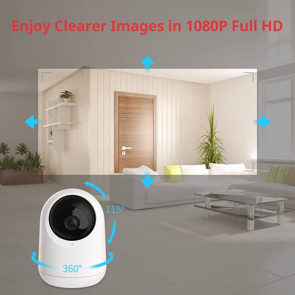 SwitchBot Pan Tilt Cam Indoor Camera 360-degree 1080p Smart WiFi (2.4G) – Image 7